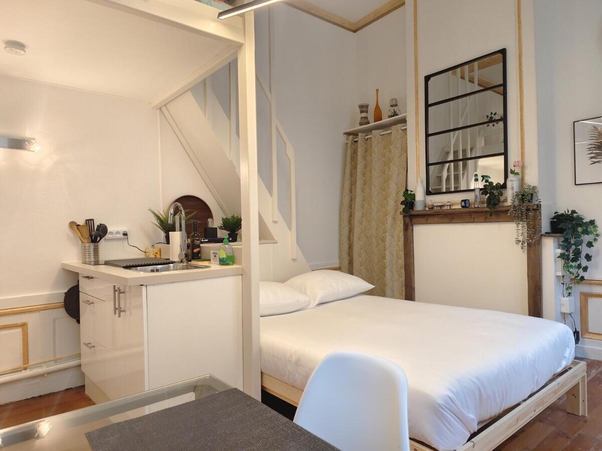 Апартаменты Studio Lumineux Et Fleuri Idealement Situe Кан Экстерьер фото