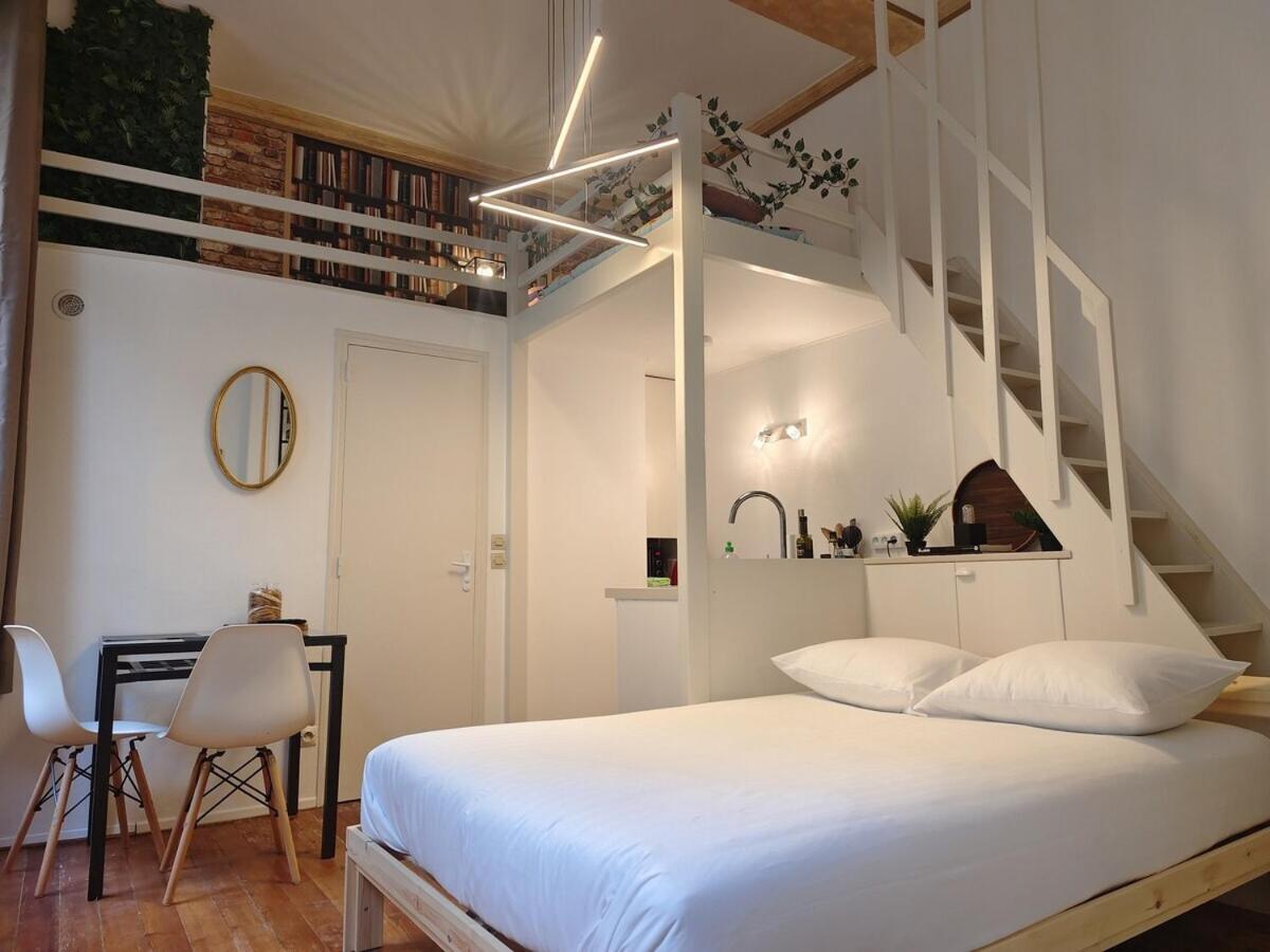 Апартаменты Studio Lumineux Et Fleuri Idealement Situe Кан Экстерьер фото